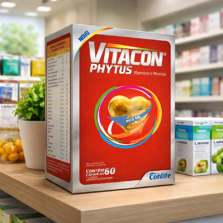 Vitacon Phytus 60 Cápsulas Gelatinosas