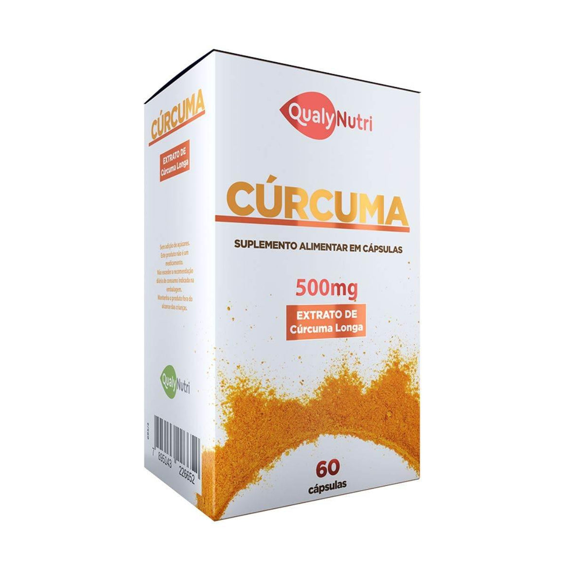 Curcuma Longa 500Mg C/60 Caps Qualynutri - Drogaria Poupa Centro