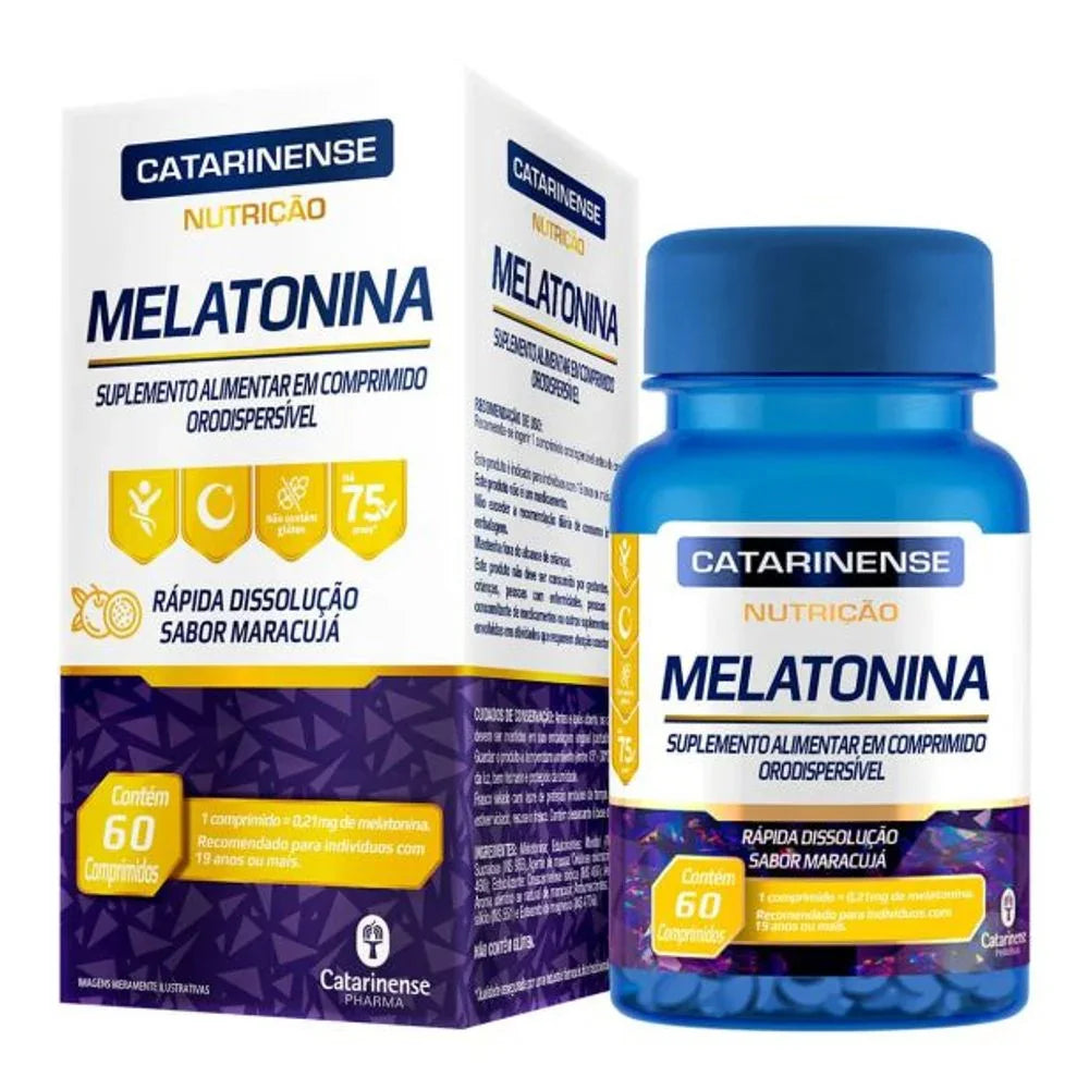Melatonina Maracuja 60cp -Catarinense