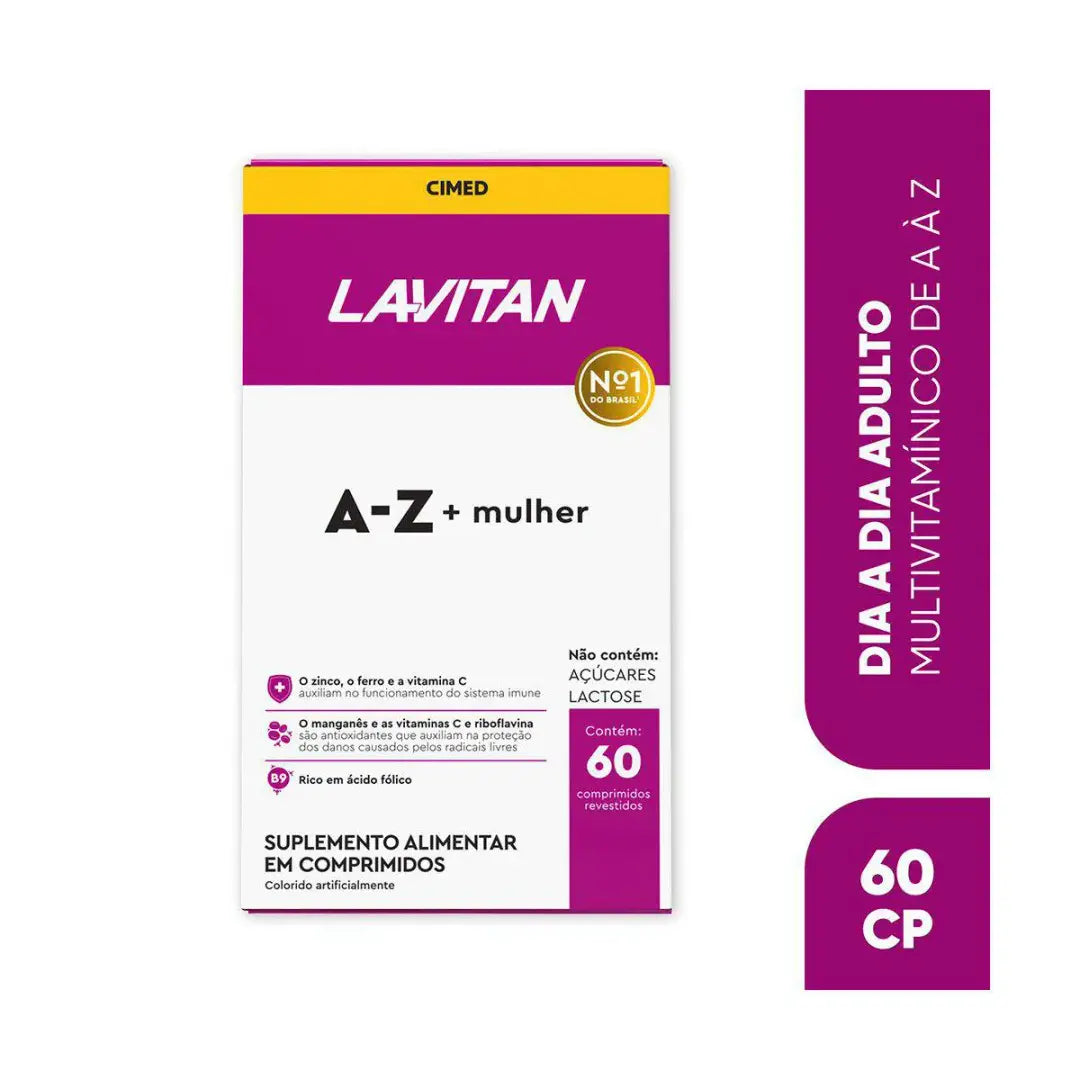 Lavitan A-Z Mulher 60 Comprimidos