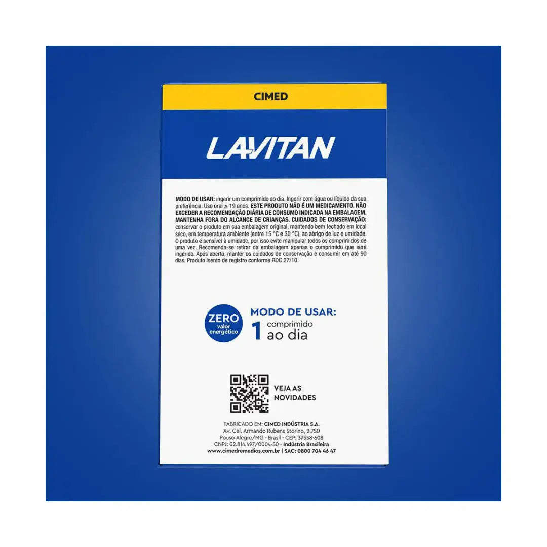 Multivitamínico Lavitan AZ Original 90 Comprimidos
