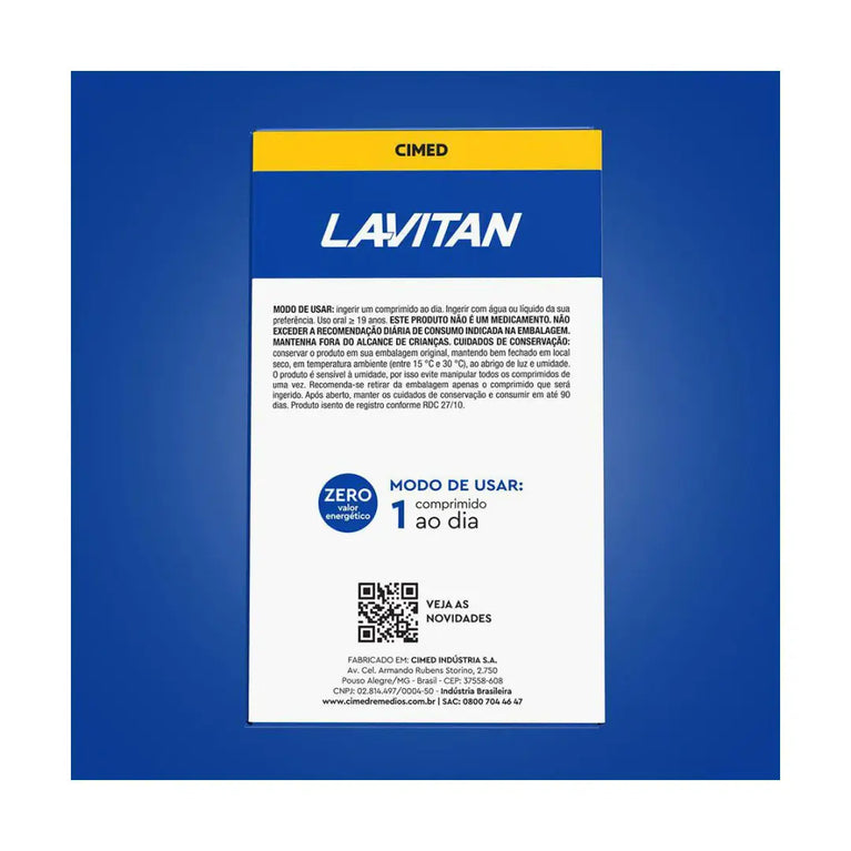 Multivitamínico Lavitan AZ Original 90 Comprimidos