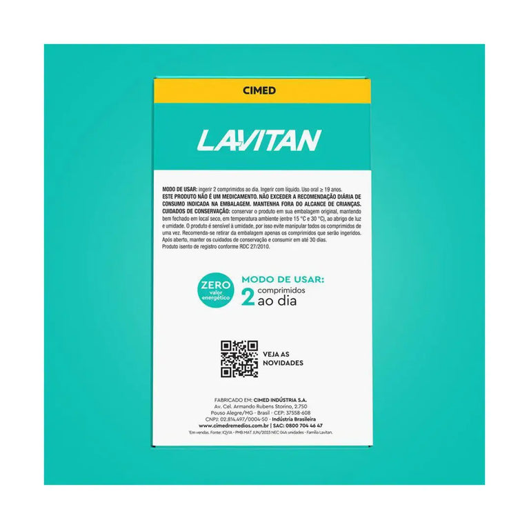 Polivitamínico Lavitan Memo Neuro 60 comprimidos