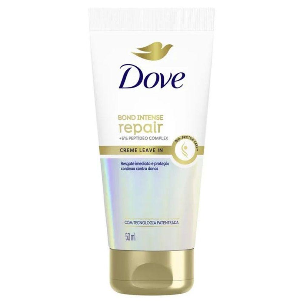 Creme Dove Leave In Bond Intense Repair 50ml - Drogaria Poupa Centro