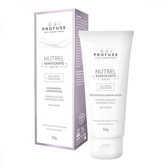Gel Creme Hidratante Profuse Nutrel Suavizante Balm Peles Sensíveis 50g - Drogaria Poupa Centro