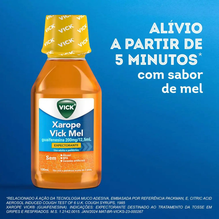 Vick Mel Xarope Expectorante 100ml