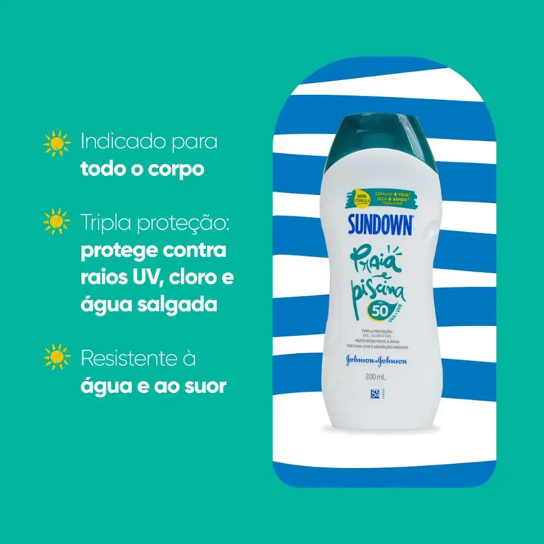 Protetor Solar Corporal FPS 50 Sundown 200ml