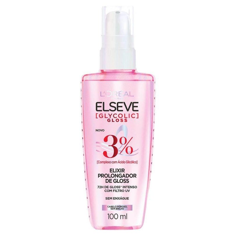 Sérum Elseve Glycolic Gloss Elixir - 100ml L'Oréal - Drogaria Poupa Centro