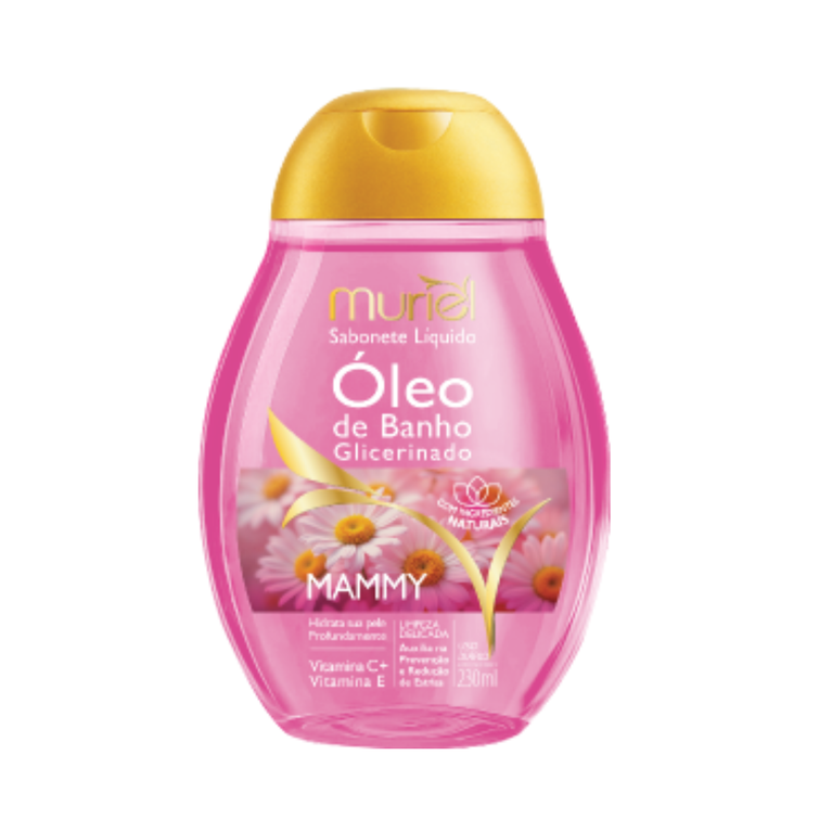 Sabonete Líquido Óleo de Banho Muriel Mammy 230ml