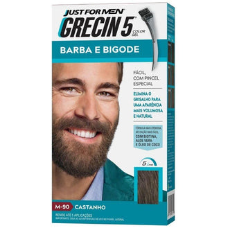 Tinta Grecin 5 Barba/Bigode Castanho - Combe - Drogaria Poupa Centro