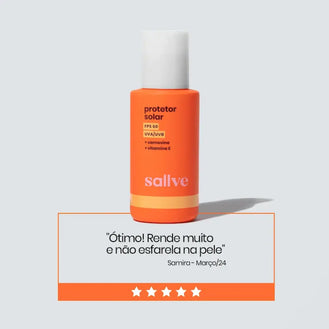 Protetor Solar Facial FPS 60 Sallve 40g