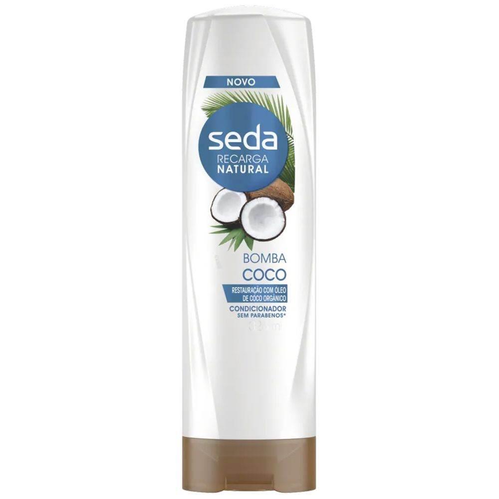 Condicionador Seda Bomba Coco 325ml - Drogaria Poupa Centro