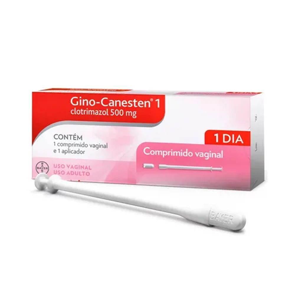 Gino-Canesten 1 - 1 Comprimido e 1 Aplicador - Drogaria Poupa Centro