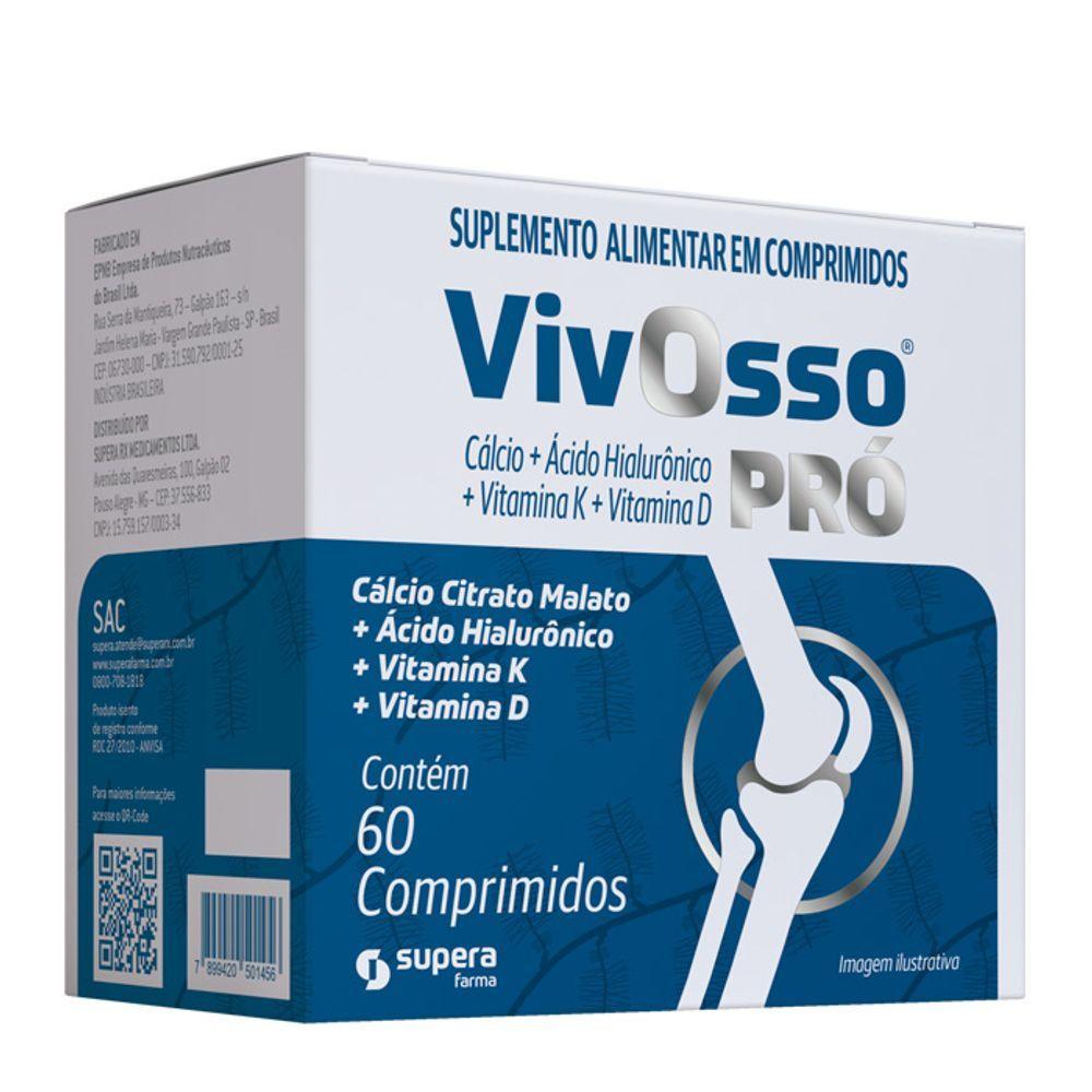 Suplemento Alimentar Vivosso Pró com 60cp