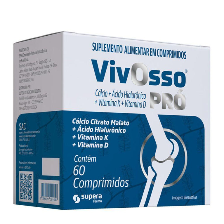 Suplemento Alimentar Vivosso Pró com 60cp