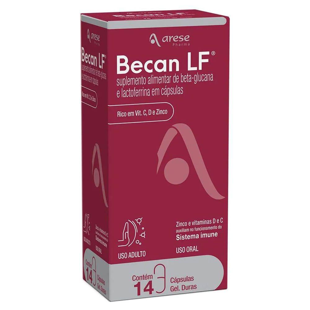 Becan Lf Arese 14 Cápsulas - Drogaria Poupa Centro