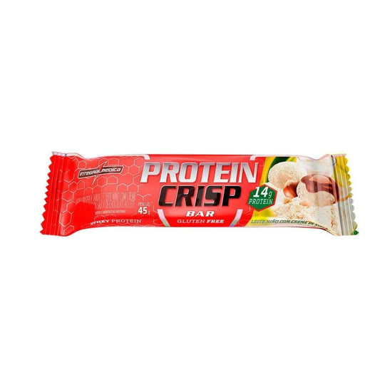 Barra de Proteína Integral Protein Crisp Leite Ninho C/Avelã - 45G - Drogaria Poupa Centro