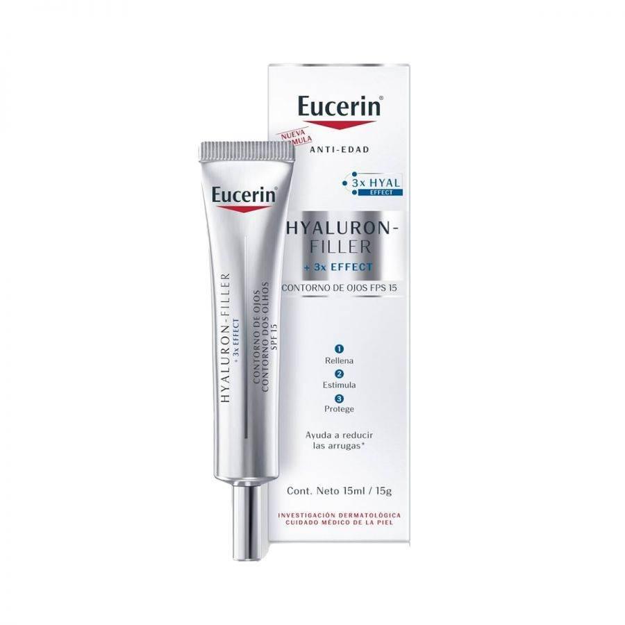 Eucerin Hyaluron filler Olhos 3x effect 15 ML - Drogaria Poupa Centro