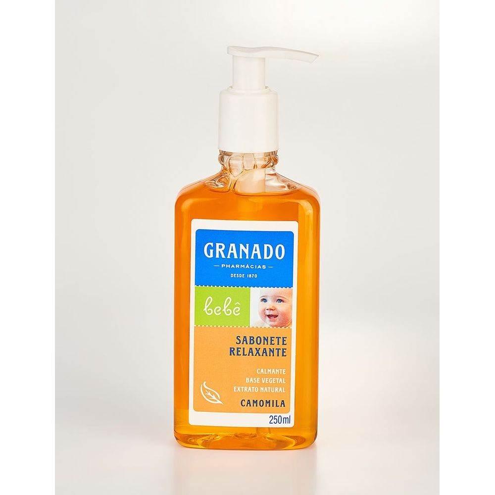 Sabonete Líquido Granado Bebê Camomila - 250Ml - Drogaria Poupa Centro