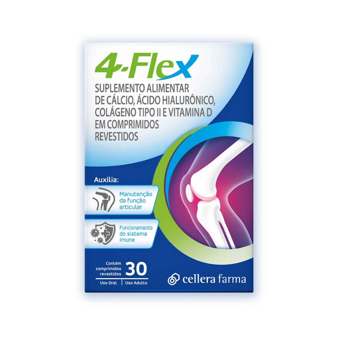 4 Flex 30 Comprimidos CelleraFarma