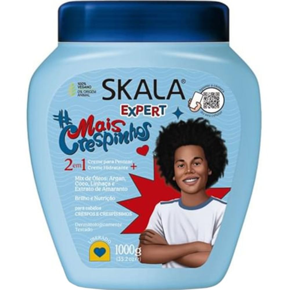 Creme Skala 1Kg Mais Crespinhos