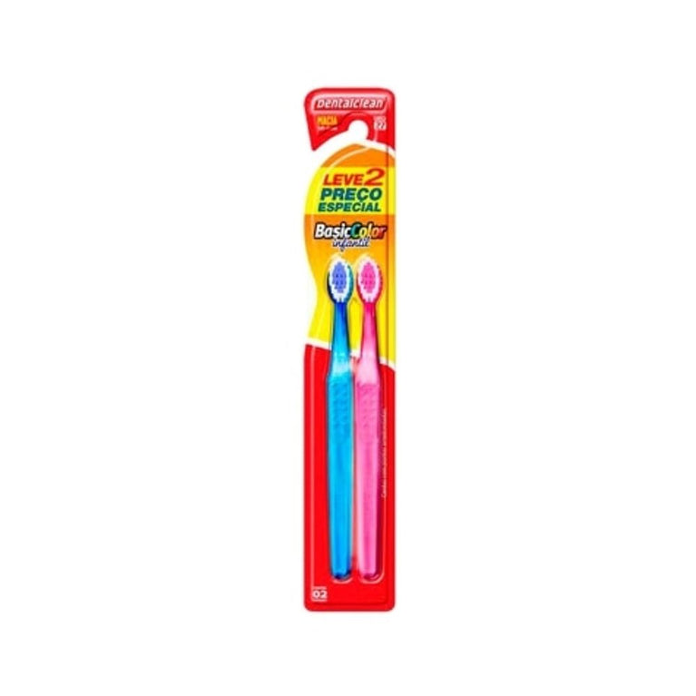 Escova Dental Basic Color Dentalclean Macia