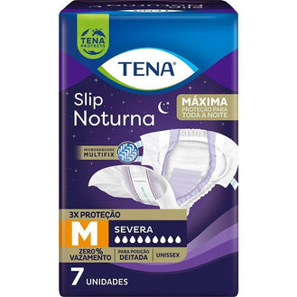 Fralda Tena Noturna M C/7 - Drogaria Poupa Centro