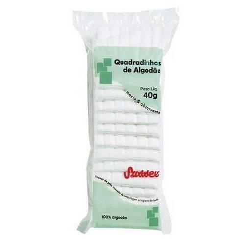 Algodao Sussex 40G Quadrado - Drogaria Poupa Centro
