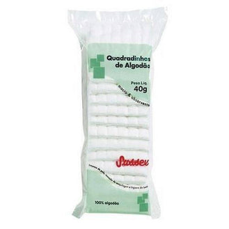 Algodao Sussex 40G Quadrado - Drogaria Poupa Centro
