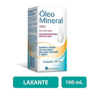 Óleo Mineral 100Ml União Química - Drogaria Poupa Centro