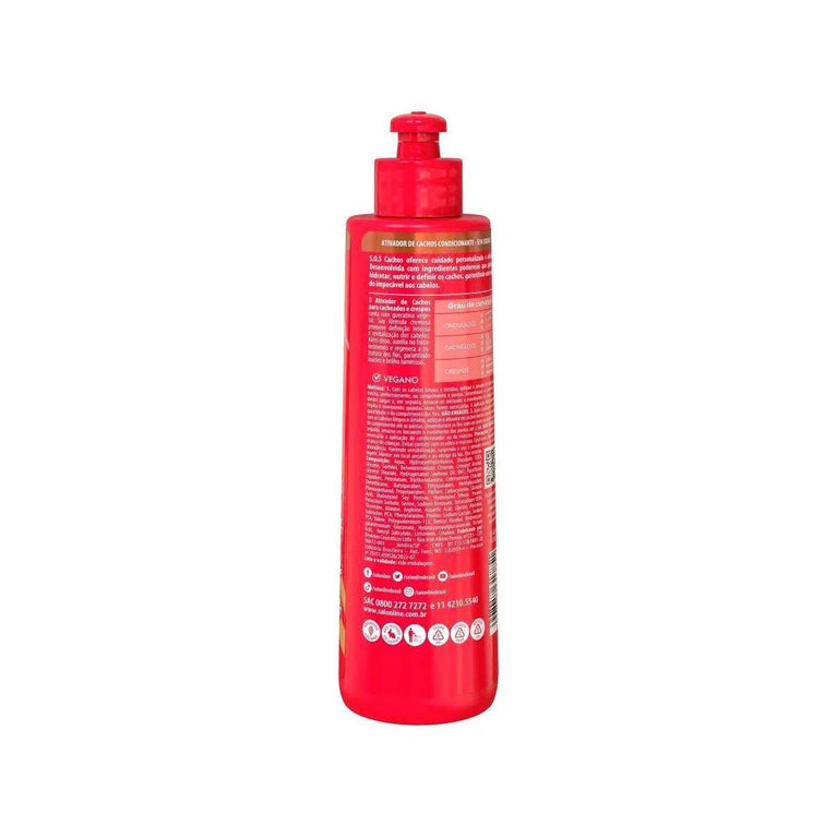 Sos Cachos Ativador de Cachos Queratina - Reparação Total 300ml