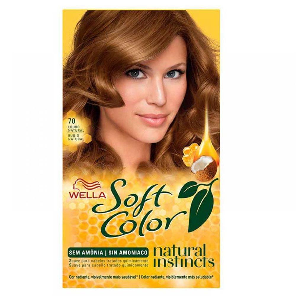Tintura Soft Color Nº70 Louro Natural - Sem Amônia - Drogaria Poupa Centro