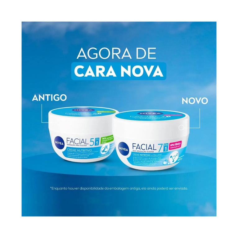 Creme Facial Nutritivo Nivea 100g