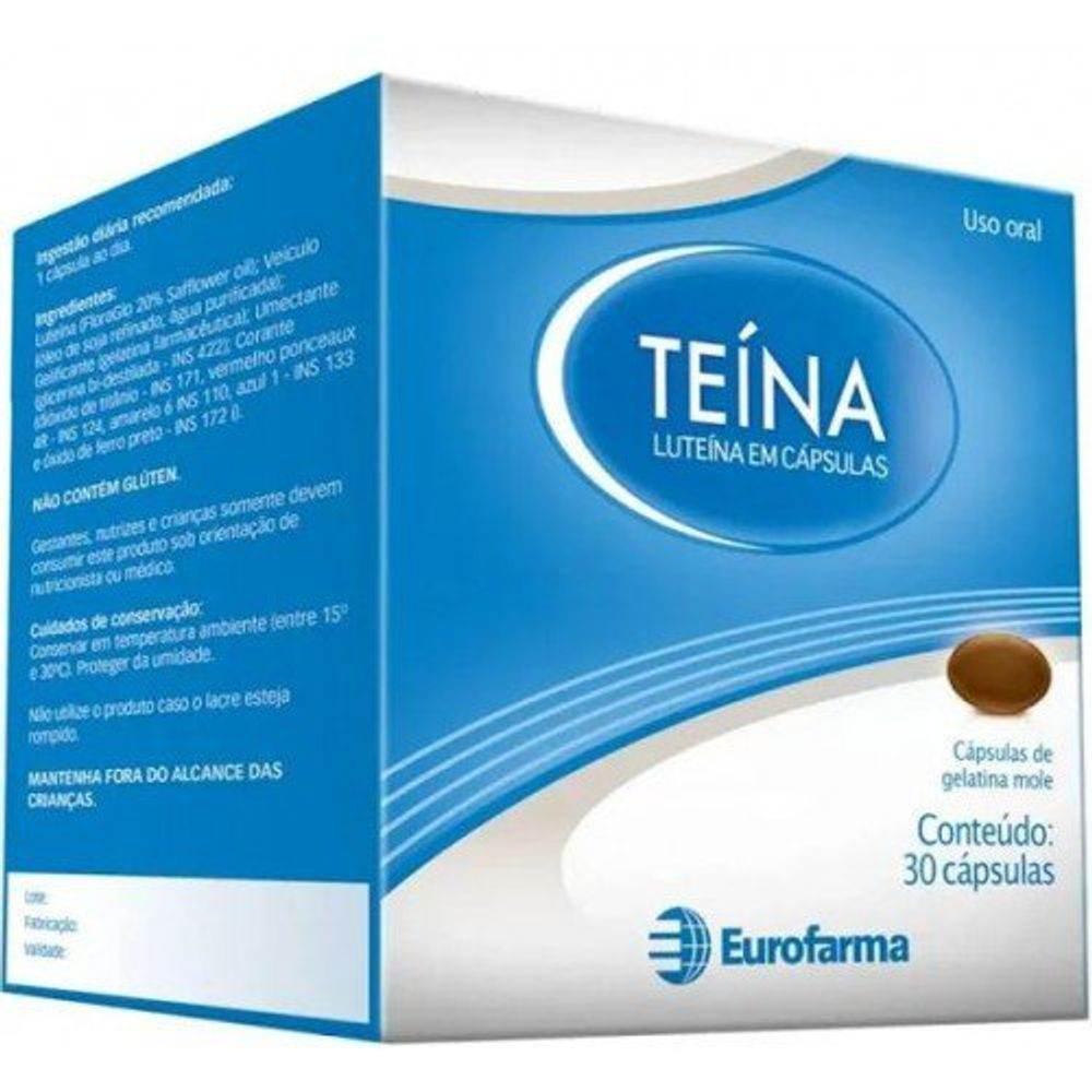 Teína 10Mg - 30 Capsulas - Drogaria Poupa Centro