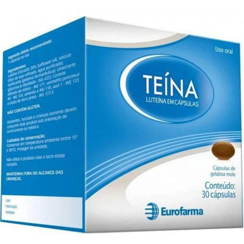 Teína 10Mg - 30 Capsulas - Drogaria Poupa Centro