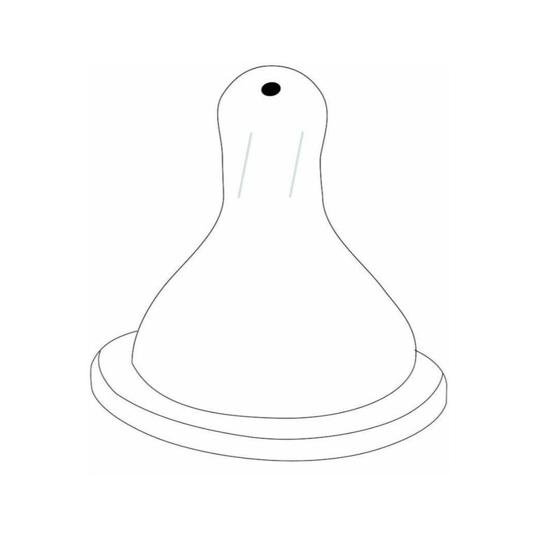Bico De Mamadeira Kuka Big Universal 100% Silicone 1 Unidade