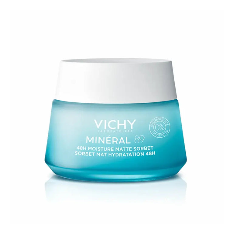 Gel Hidratante Facial Vichy Minéral 89 Sobert Matte 48h 50ml