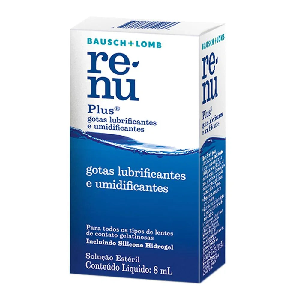 Renu Plus Lubrificante & Umidificante - 8Ml