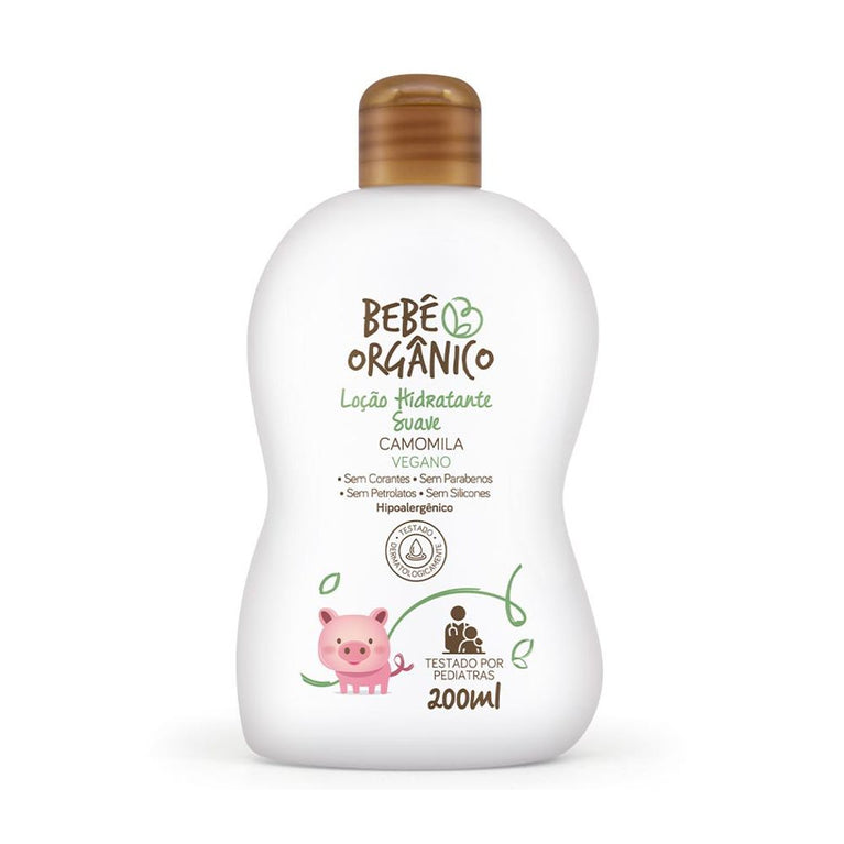Loção Hidratante Suave Bebê Orgânico 200ml