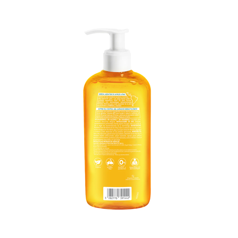 Gel de Limpeza Facial Actine Oil Control Peles Mistas a Oleosas 240g VALIDADE 30/08/26