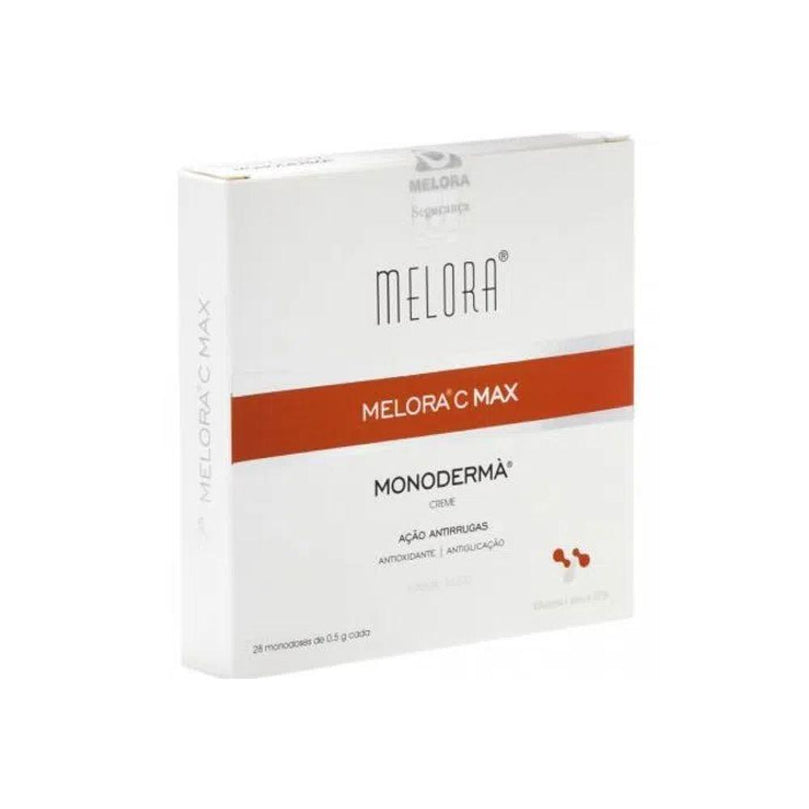 Creme Antirrugas Melora C Max Monoderm (28 monodoses) - Drogaria Poupa Centro