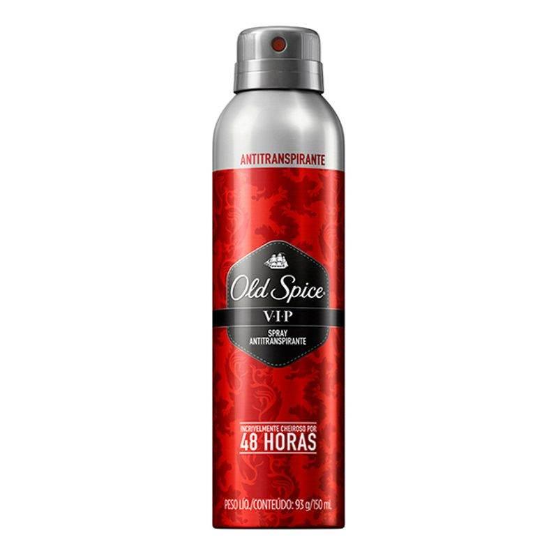 Desodorante Spray Antitranspirante Old Spice VIP 93g - Drogaria Poupa Centro