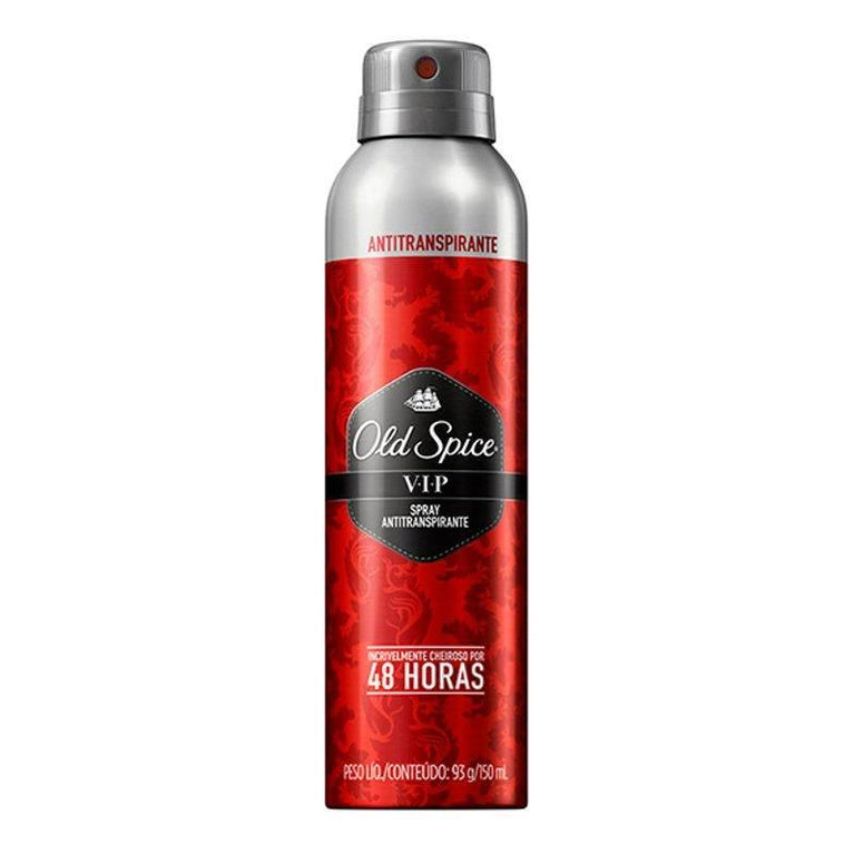 Desodorante Spray Antitranspirante Old Spice VIP 93g - Drogaria Poupa Centro