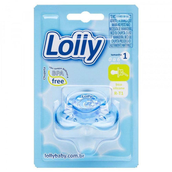 Chupeta Lolly Oceano Silicone R-T1 Azul - Drogaria Poupa Centro