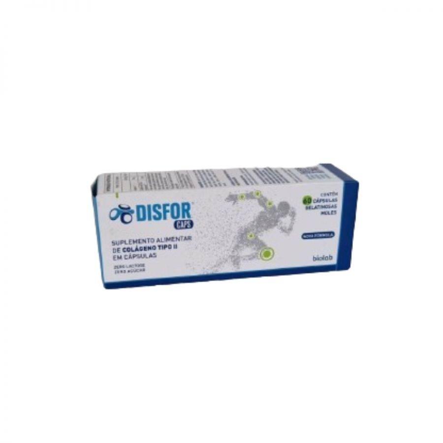 Disfor Caps 60´S Biolab Cx 60 Cap - Drogaria Poupa Centro