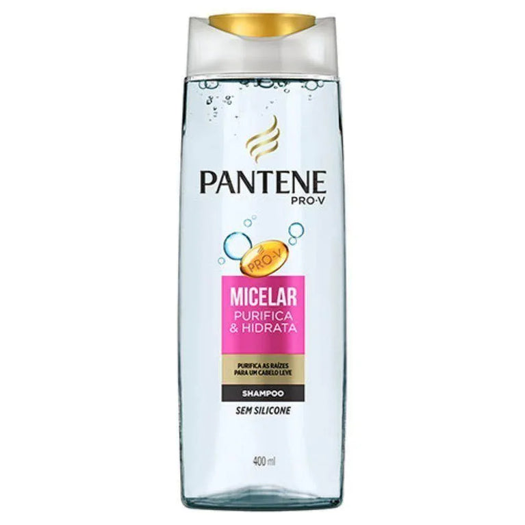 Shampoo Pantene 400Ml Micellar - Drogaria Poupa Centro
