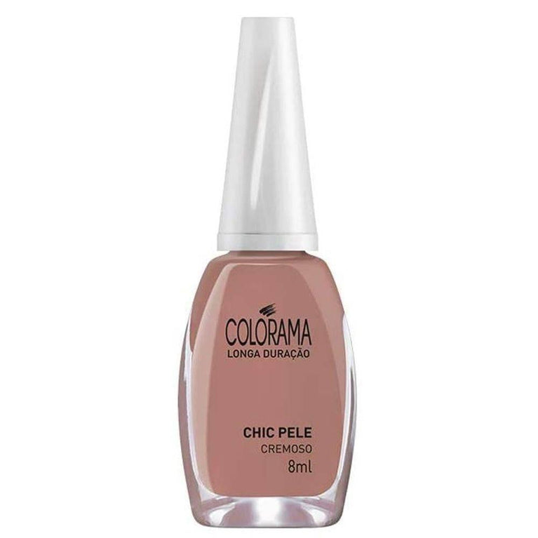 Esmalte Cremoso Chic Pele 8ml Colorama - Drogaria Poupa Centro