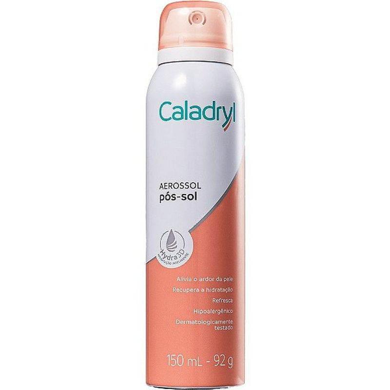 Caladryl Pós Sol Aerossol 150ml - Drogaria Poupa Centro