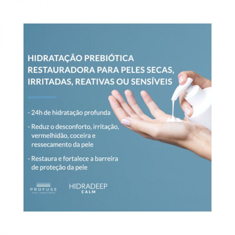 Creme Hidratante Profuse Hidradeep Calm - Corpo e Rosto 400g - Drogaria Poupa Centro