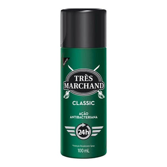 Desodorante Masculino Tres Marchand classic 100Ml - Drogaria Poupa Centro